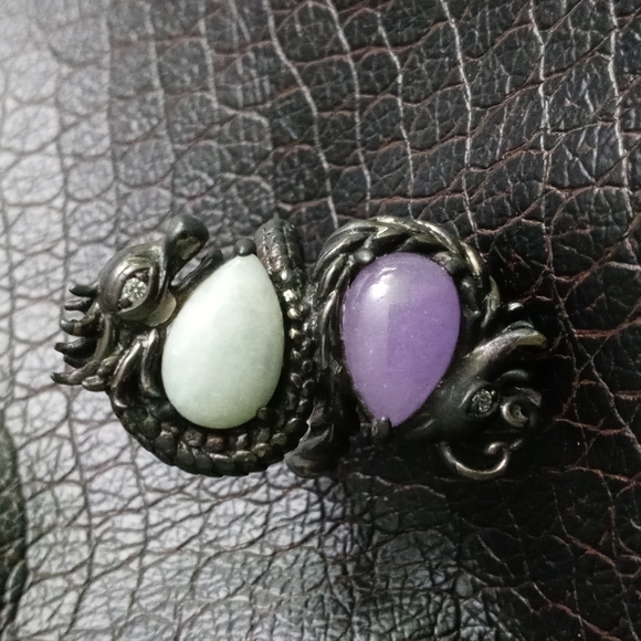 Jade of Yesteryear Jewelry - Jade of yesteryear Dragon ring
